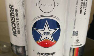 В сети появилось фото энергетических напитков Rockstar Energy в стиле Starfield - playground.ru