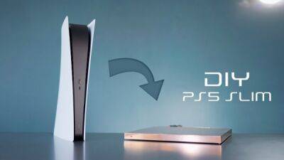 Энтузиаст представил уменьшенную версию PlayStation 5 с водяным охлаждением - playground.ru