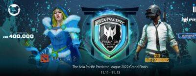 Asia Pacific Predator League возвращается — турнир пройдёт с 11 по 13 ноября в Японии - dota2.ru - Япония