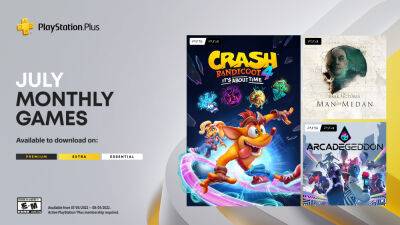 В июле подписки PS Plus получат Crash Bandicoot 4, Arcadegeddon и Man of Medan - lvgames.info - Россия - Sony