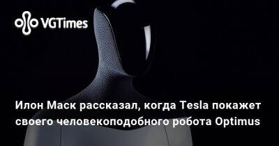 Илон Маск - Илон Маск (Elon Musk) - Илон Маск рассказал, когда Tesla покажет своего человекоподобного робота Optimus - vgtimes.ru