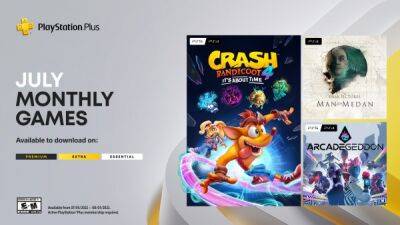 Официально: подписчики PlayStation Plus в июле получат Crash Bandicoot 4, Arcadegeddon и Man of Medan - playground.ru - Sony