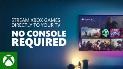 Xbox на телевизоре без консоли. Microsoft рекламирует отличную функцию - playground.ru