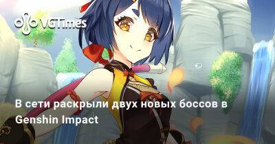 В сети раскрыли двух новых боссов в Genshin Impact - vgtimes.ru