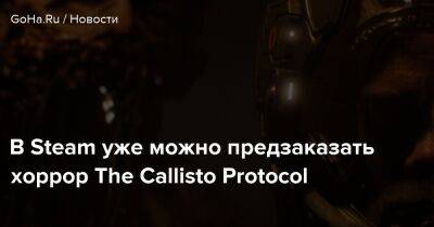 В Steam уже можно предзаказать хоррор The Callisto Protocol - goha.ru