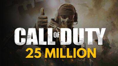 Activision за год продала 25 миллионов игр Call of Duty - gametech.ru