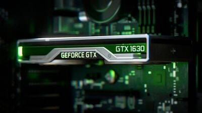 Официальные тесты GeForce GTX 1630 вызывают к NVIDIA вопросы - playground.ru