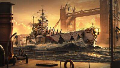 Британские линкоры появились в World of Warships - lvgames.info - Сша - Англия