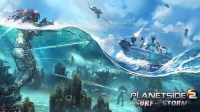 Обновление Surf and Storm для PlanetSide 2 добавило первое водное транспортное средство - mmo13.ru