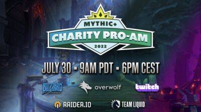 Team Liquid и Raider.IO при поддержке Blizzard проведут турнир «Mythic+ Charity Pro-Am» - noob-club.ru