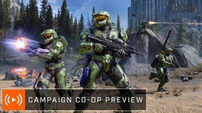 Брайан Джаррард - Кооперативную кампанию Halo Infinite показали в прямом эфире - mmo13.ru