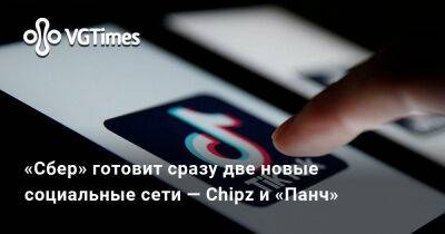 «Сбер» готовит сразу две новые социальные сети — Chipz и «Панч» - vgtimes.ru - Россия