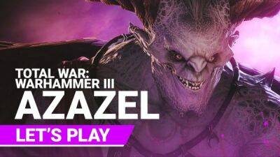 Свежий геймплейный трейлер Total War: Warhammer 3 посвятили Азазелю из предстоящего DLC Champions of Chaos Lords Pack - playground.ru