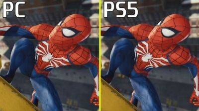 Графику ремастера Marvel's Spider-Man сравнили на ПК и PS5 - playground.ru