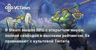 В Steam вышла RPG с открытым миром, полной свободой и высоким рейтингом. Ее сравнивают с культовой Terraria - vgtimes.ru