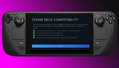 Портативная консоль Steam Deck поддерживает уже более 4000 игр из библиотеки Steam - 3dnews.ru