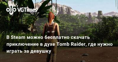 В Steam можно бесплатно скачать приключение в духе Tomb Raider, где нужно играть за девушку - vgtimes.ru