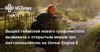 Вышел геймплей нового графонистого выживача с открытым миром про постапокалипсис на Unreal Engine 5 - vgtimes.ru