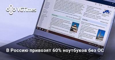 Александра Гре - В Россию привозят 60% ноутбуков без ОС - vgtimes.ru - Россия
