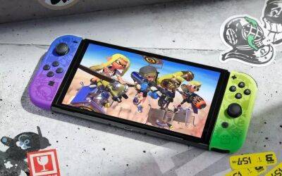 Анонсирована специальная версия Nintendo Switch OLED, посвященная Splatoon 3 - gametech.ru