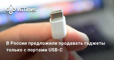 Александра Гре - Денис Мантуров - В России предложили продавать гаджеты только с портами USB-C - vgtimes.ru - Сша - Россия - Бразилия - Евросоюз