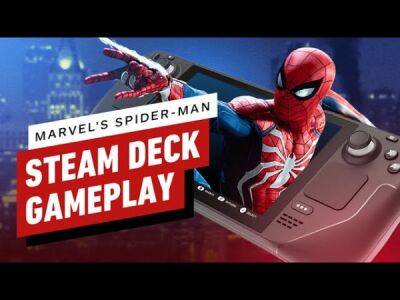 IGN показали как Marvel's Spider-Man работает на Steam Deck - playground.ru