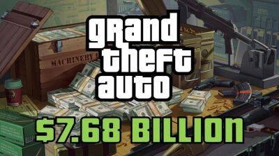 Доходы Grand Theft Auto с момента выхода GTA V составили почти 8 миллиардов долларов - gametech.ru