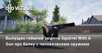 Выпущен геймпей экшена Squirrel With A Gun про белку с человеческим оружием - vgtimes.ru