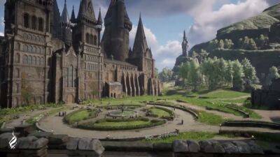 Разработчики Hogwarts Legacy показали живописный вход в Хогвартс - playground.ru