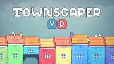 Meta Quest - Расслабляющий конструктор городов Townscaper выйдет на VR-устройствах - cubiq.ru