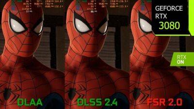 Специалисты сравнили технологию масштабирования DLSS и FSR 2.0 в Marvel's Spider-Man на ПК - playground.ru