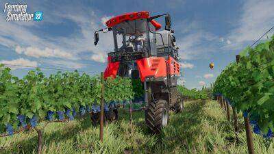 Farming Simulator 22 получит новый виноградоуборочный комбайн - cubiq.ru