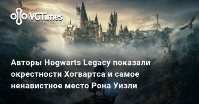 Рон Уизли - Авторы Hogwarts Legacy показали окрестности Хогвартса и самое ненавистное место Рона Уизли - vgtimes.ru