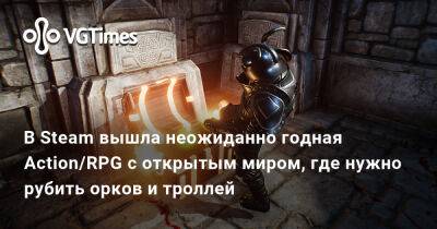 В Steam вышла неожиданно годная Action/RPG с открытым миром, где нужно рубить толпы орков, скелетов и троллей - vgtimes.ru - Россия