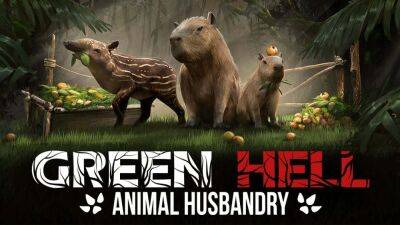 В Green Hell теперь можно приручить капибару или тапира - playisgame.com