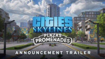 Новый DLC для Cities: Skylines позволит делать пешеходные зоны и улицы - playground.ru