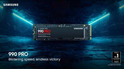 Официально представлен SSD Samsung 990 Pro с полной производительностью интерфейса PCIe 4.0 x4 - playground.ru