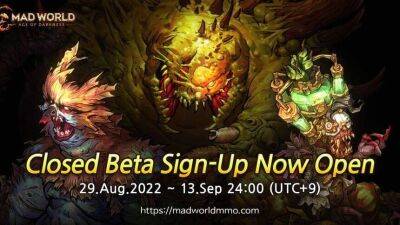 Открыт прием заявок на ЗБТ MMORPG Mad World - mmo13.ru