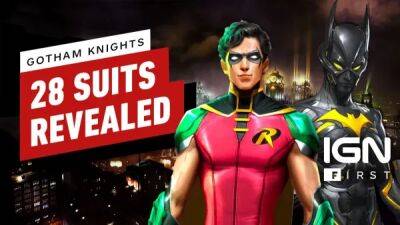 IGN показали 28 костюмов супергероев Gotham Knights - playground.ru - Колумбия
