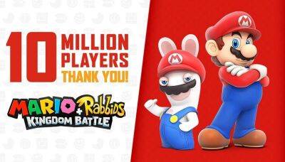 Джефф Кили - В Mario + Rabbids Kingdom Battle поиграло 10 миллионов игроков - gametech.ru - Россия - Rabbids