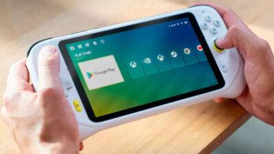 Tencent Games - Облачная портативная консоль Logitech G Gaming Handheld показалась на фото с кастомным Android - 3dnews.ru - Берлин