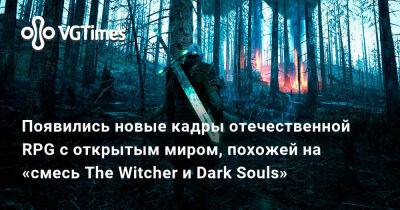 Появились новые кадры отечественной RPG с открытым миром, похожей на «смесь The Witcher и Dark Souls» - vgtimes.ru