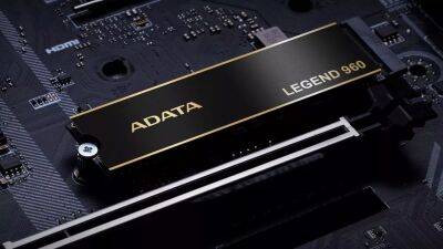 ADATA представляет новый SSD LEGEND 960 для ПК и PS5 - cubiq.ru