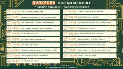 Bethesda опубликовала расписание QuakeCon 2022 - wargm.ru - Tokyo