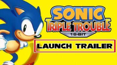 Выпущен полностью бесплатный ремейк для ПК Sonic the Hedgehog: Triple Trouble - playground.ru