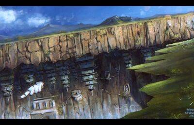 Фанат мультсериала "Аватар: Легенда об Аанге" воссоздал Западный Храм Воздуха на Unreal Engine 5 - playground.ru