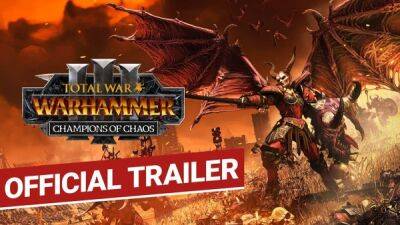 Свежий ролик Total War: Warhammer 3 посвятили Валькии Кровавой из набора легендарных лордов - playground.ru