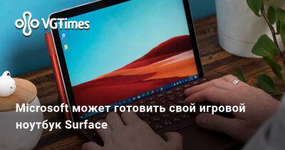 Лариса Крофт - Microsoft может готовить свой игровой ноутбук Surface - vgtimes.ru - Usb Type C