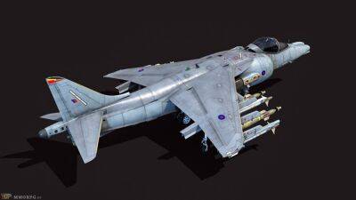 Реактивный штурмовик Harrier GR.7 в War Thunder "Эпоха дронов" - top-mmorpg.ru - Англия