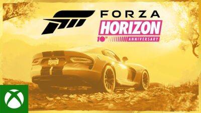 Трейлер крупного обновления Horizon 10-Year Anniversary для Forza Horizon 5 - playground.ru